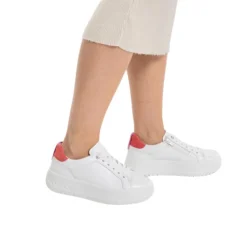 46703 Shoe - White Pink