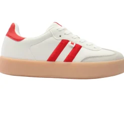 144050 Shoe - White Red