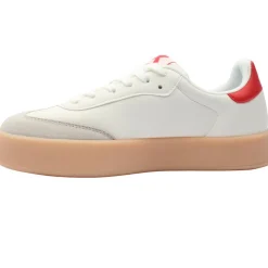 144050 Shoe - White Red