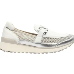 24501 Shoe - White Silver