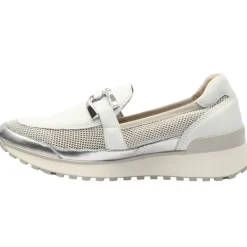 24501 Shoe - White Silver