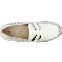 24501 Shoe - White Silver