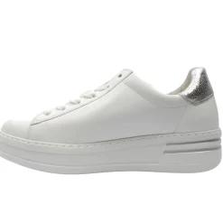 66395 Shoe - White Silver
