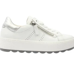 66058 Shoe - White Silver