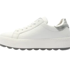 66058 Shoe - White Silver