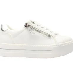 23767 Shoe - White Silver