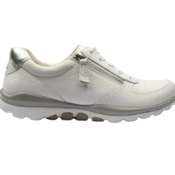 66968 Shoe - White Silver