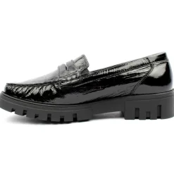 723502 Slip On Ladies - Black Patent