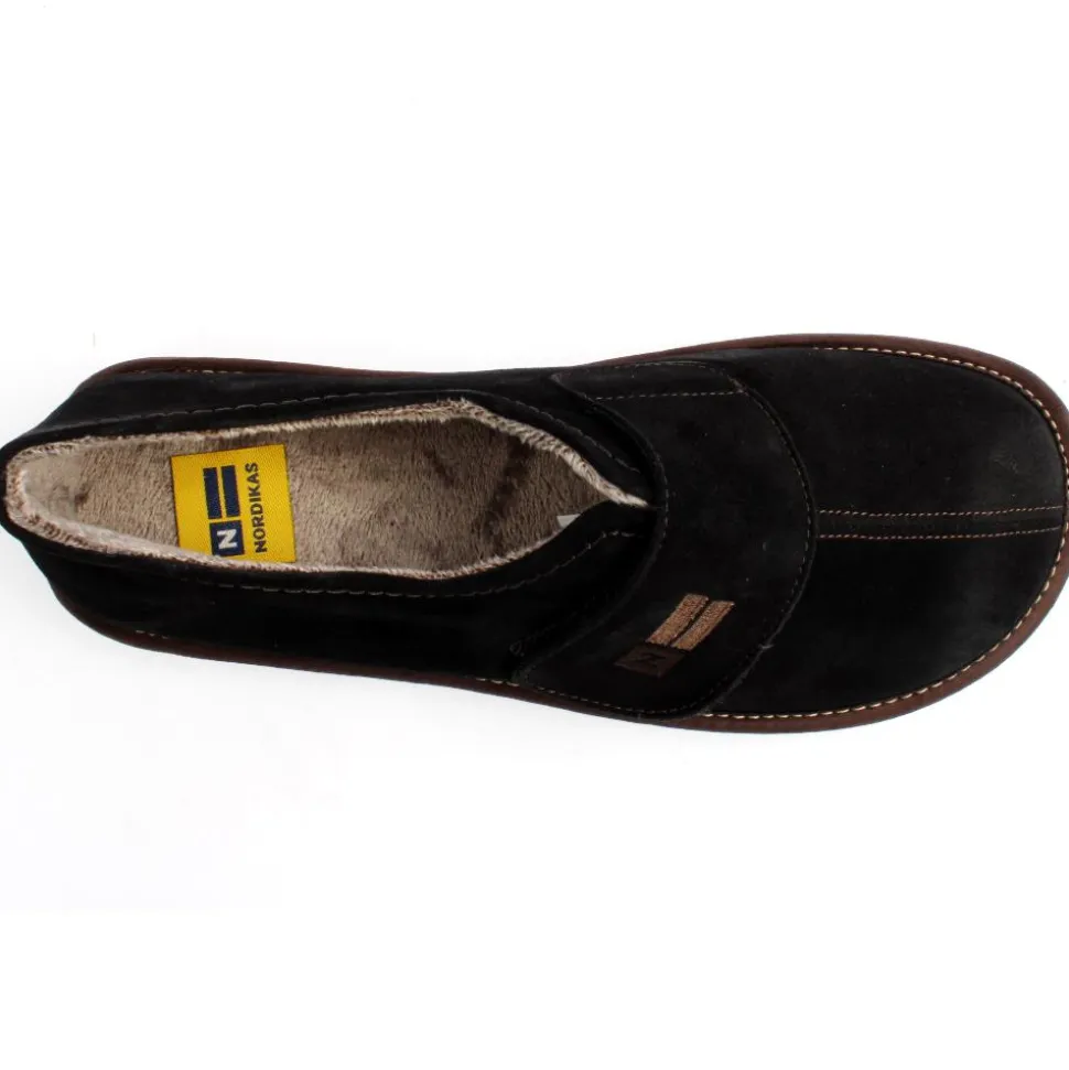 374 Slipper - Black Suede