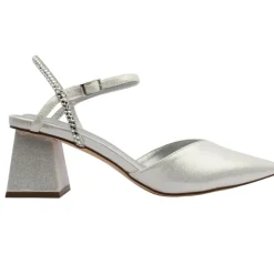 25762 Strap Shoe - Silver