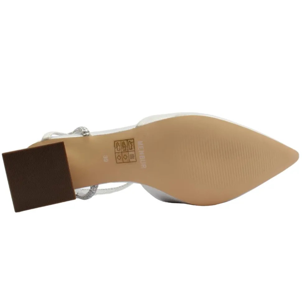 25762 Strap Shoe - Silver