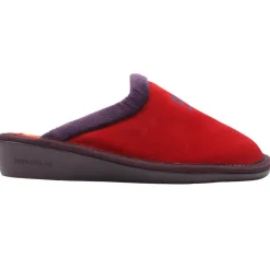 238 Suede Mule - Red