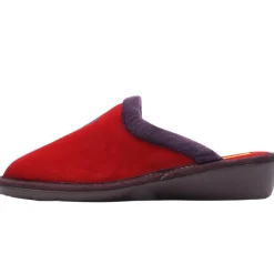 238 Suede Mule - Red