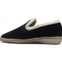 305 Suede Slipper - Navy Grey