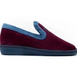 305 Suede Slipper - Wine