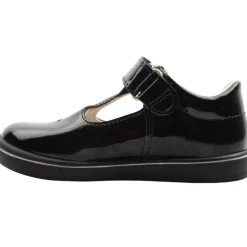 2600202 T Bar Shoe - Black Patent