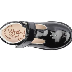 2600202 T Bar Shoe - Black Patent