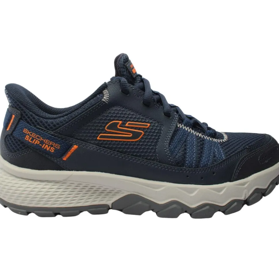237634 Trainer - Navy Orange