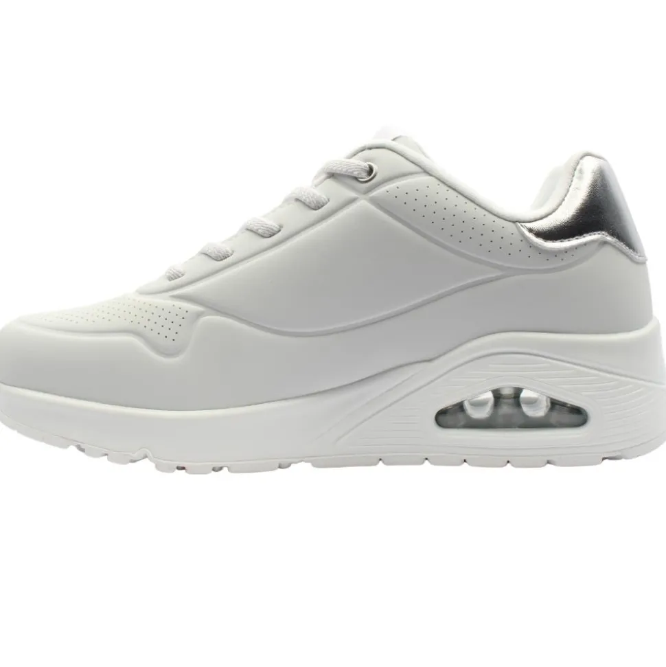 155196 Uno Runner - White Silver