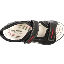 21760 Velcro Sandal - Black