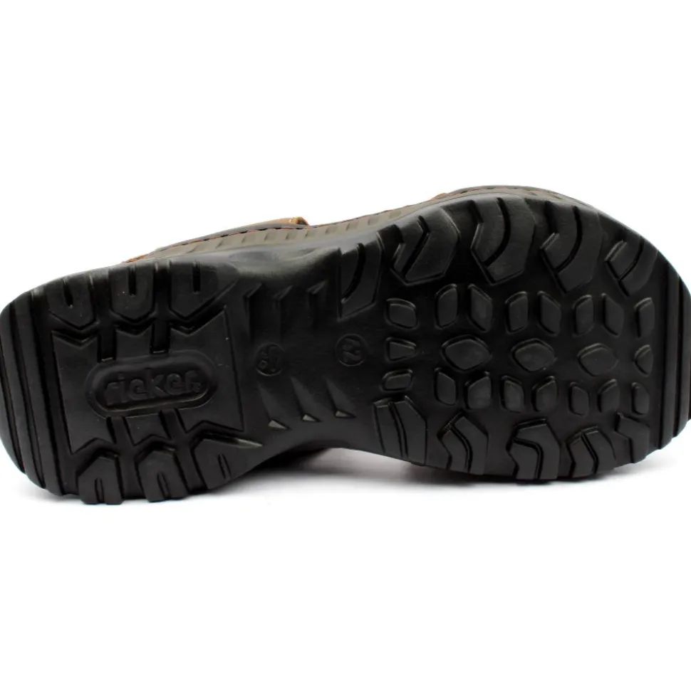21760 Velcro Sandal - Black