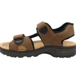 21760 Velcro Sandal - Brown
