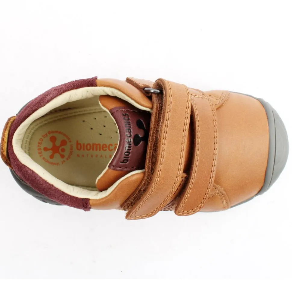 231122 Velcro Shoe - Tan