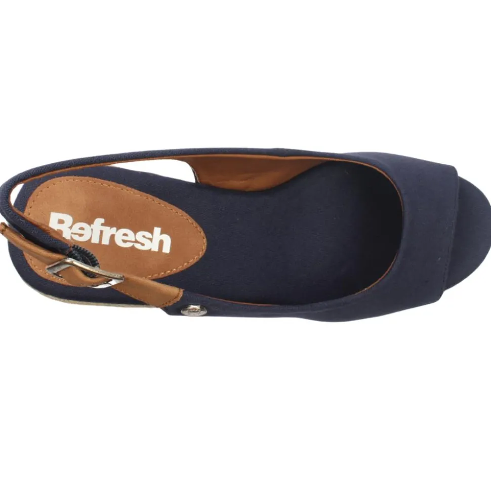 172663 Wedge Sandal - Navy