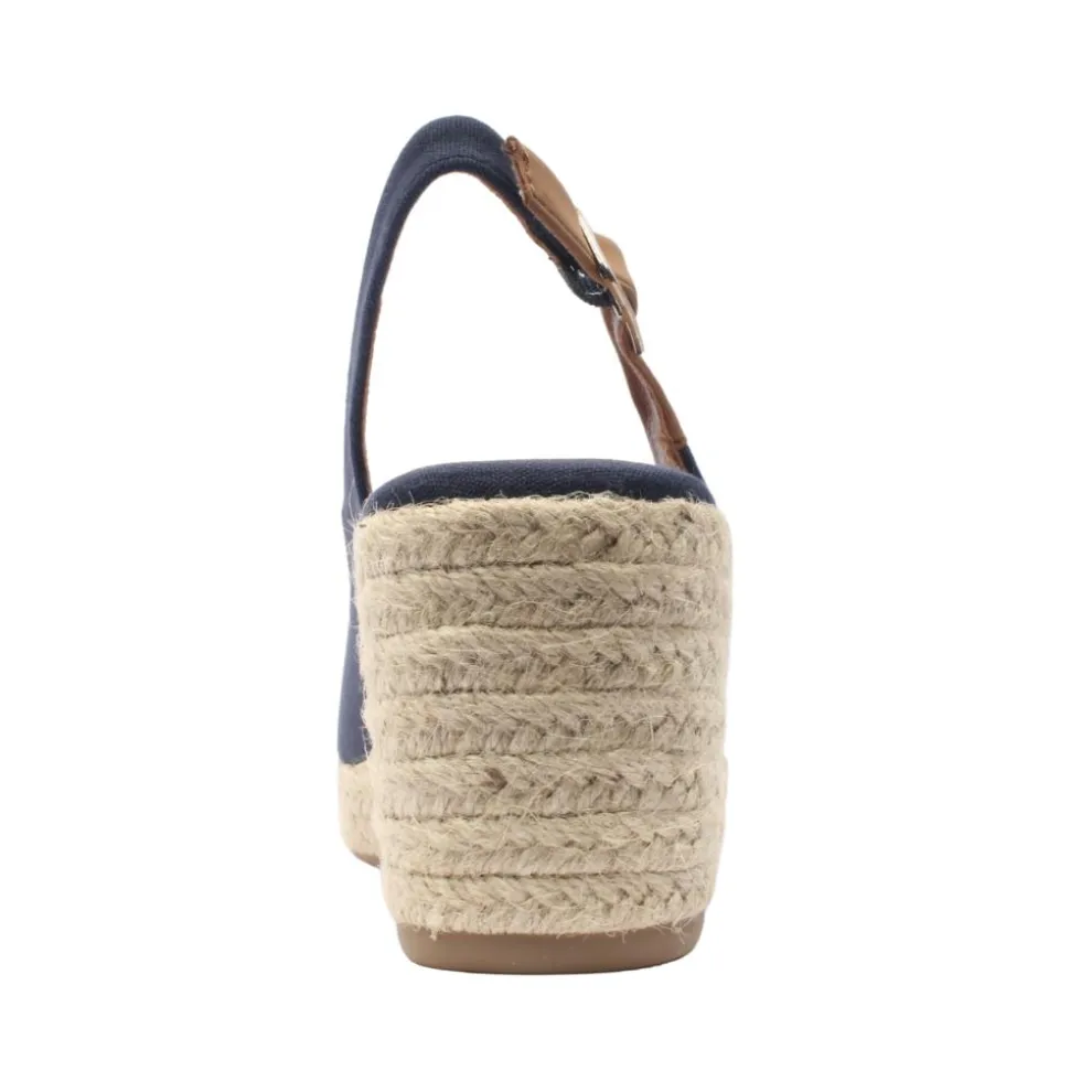 172663 Wedge Sandal - Navy