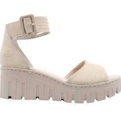 68093 Wedge Sandal - Nude