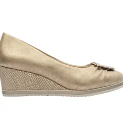 22323 Wedge Shoe - Gold