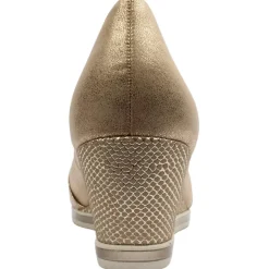 22323 Wedge Shoe - Gold