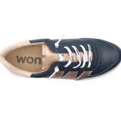 A3625 Shoe - Navy Gold