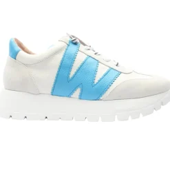 A2476 Shoe - White Blue