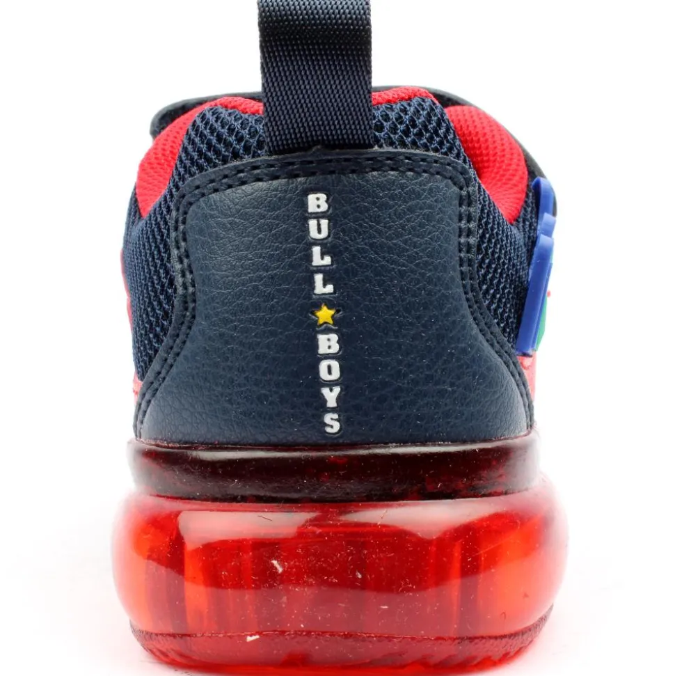 Al2208 Dinosaur Velcro Trainer - Blue Multi