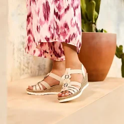 619B2 Sandal - Beige