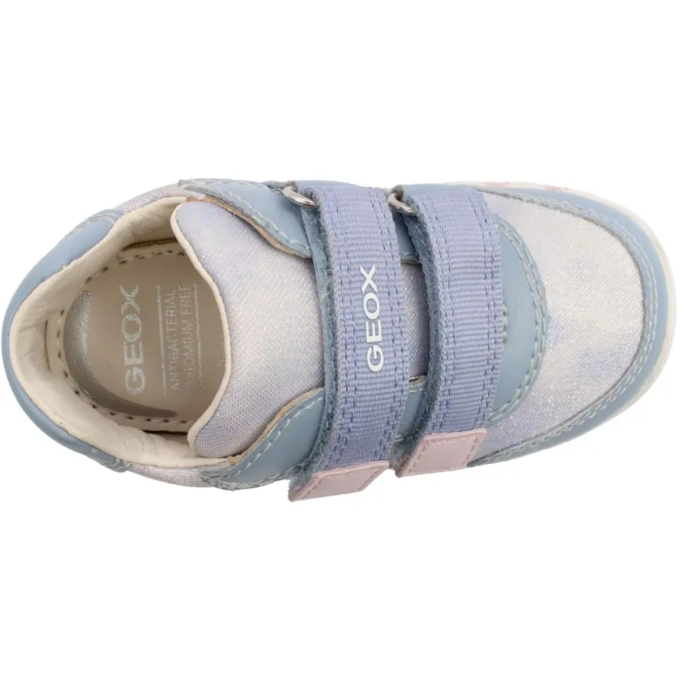B3558a Velcro Shoe - Blue Multi