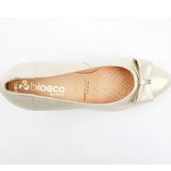 Bioeco 5897 1097 Heeled Shoe - Ltgold