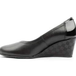 Bioeco 5899 1554 Wedge Shoe - Black Patent