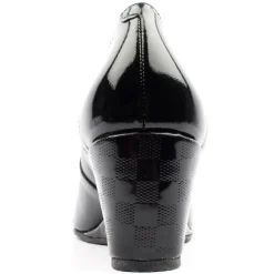 Bioeco 5899 1570 Wedge Shoe - Navy Patent