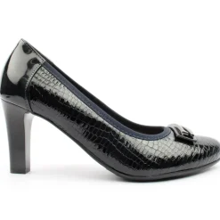 Bioeco Court Shoe 5402 1868 - Navy Patent