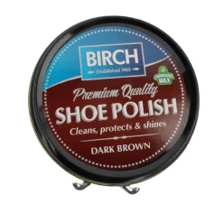 Birch Shoe Polish In Dark Brown