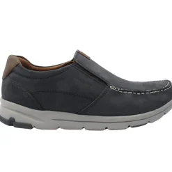 Boston Slip On Shoe - Navy