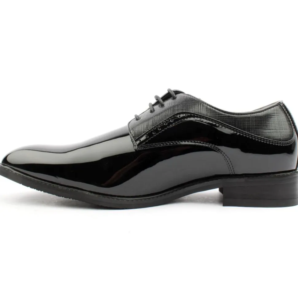 Brent Pope Halcombe Shoe - Black Patent