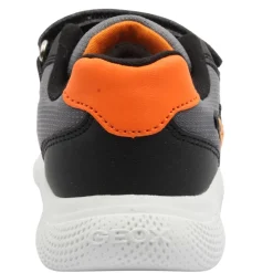 B464ua Trainer - Black Orange
