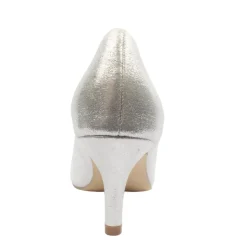 Coco 1022 Peep Toe Shoe - Silver