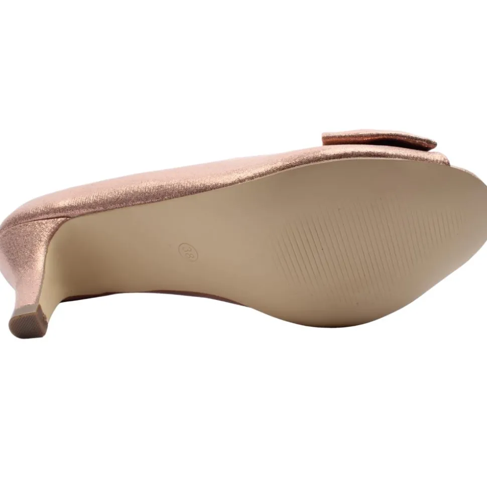 Coco1021 Peep Toe Shoe - Blush