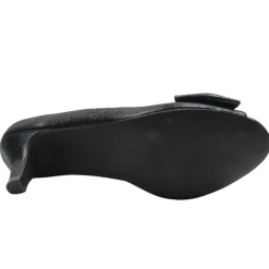 Coco1021 Peep Toe Shoe - Navy Metallic