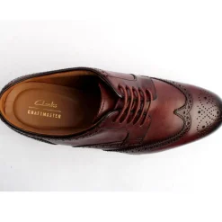 Craftdean Wing Shoe - Dark Tan