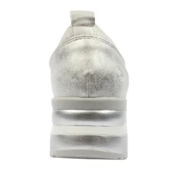 D2401 Laced Wedge Shoe - Silver Multi